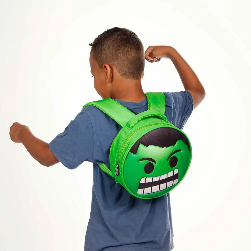 Karactermania Marvel Hulk Emoji Rucksack, Green Karactermania Marvel Hulk Emoji Rucksack, Green