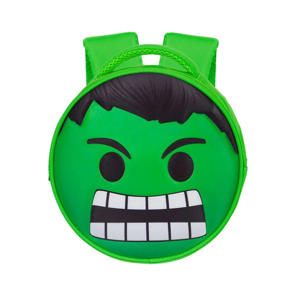 Karactermania Marvel Hulk Emoji Rucksack, Green Karactermania Marvel Hulk Emoji Rucksack, Green