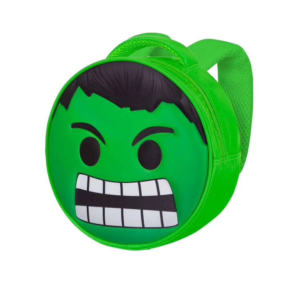Karactermania Marvel Hulk Emoji Rucksack, Green Karactermania Marvel Hulk Emoji Rucksack, Green