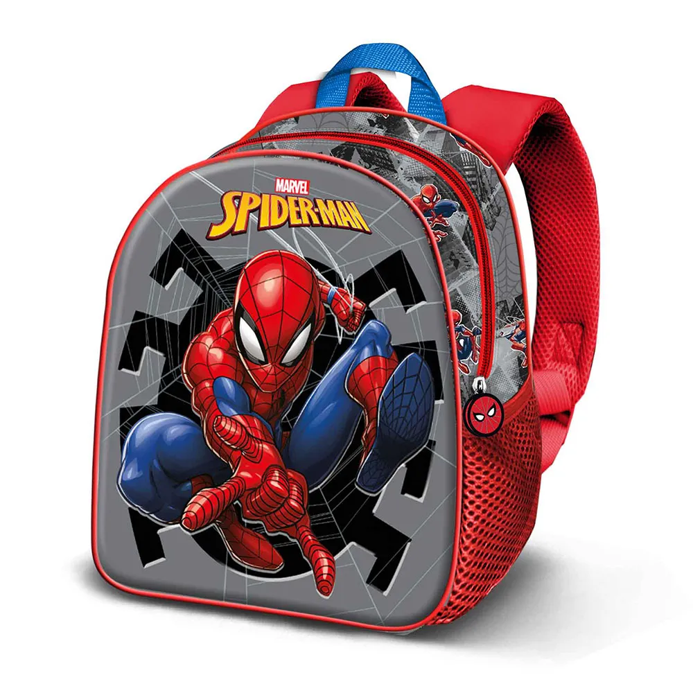 Karactermania Marvel Spiderman Rucksack, Grey Karactermania Marvel Spiderman Rucksack, Grey