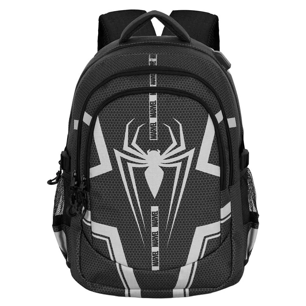 Karactermania Marvel Spiderman Town Plus Running Rucksack, Black Karactermania Marvel Spiderman Town Plus Running Rucksack, Black
