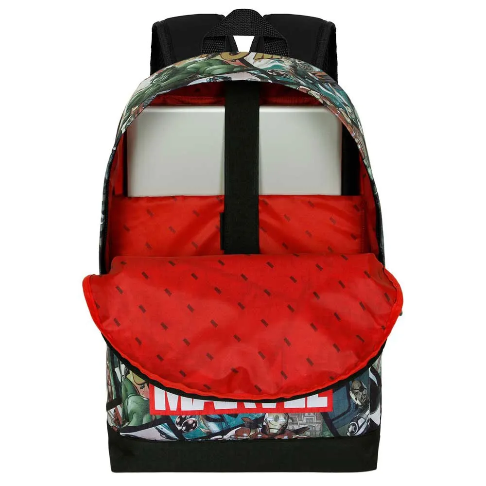 Karactermania Marvel The Avengers React Fan Hs 2.2 Rucksack, Multicolor Karactermania Marvel The Avengers React Fan Hs 2.2 Rucksack, Multicolor