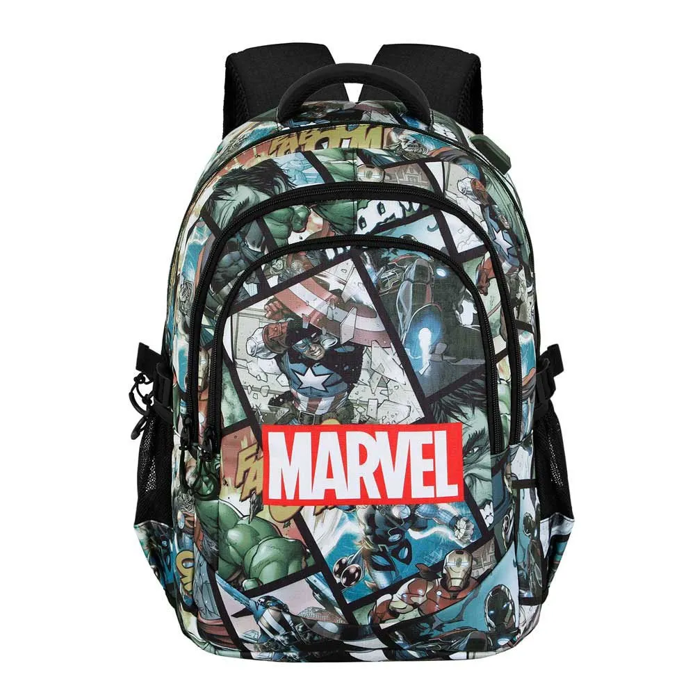Karactermania Marvel The Avengers React Plus Running Rucksack, Multicolor Karactermania Marvel The Avengers React Plus Running Rucksack, Multicolor