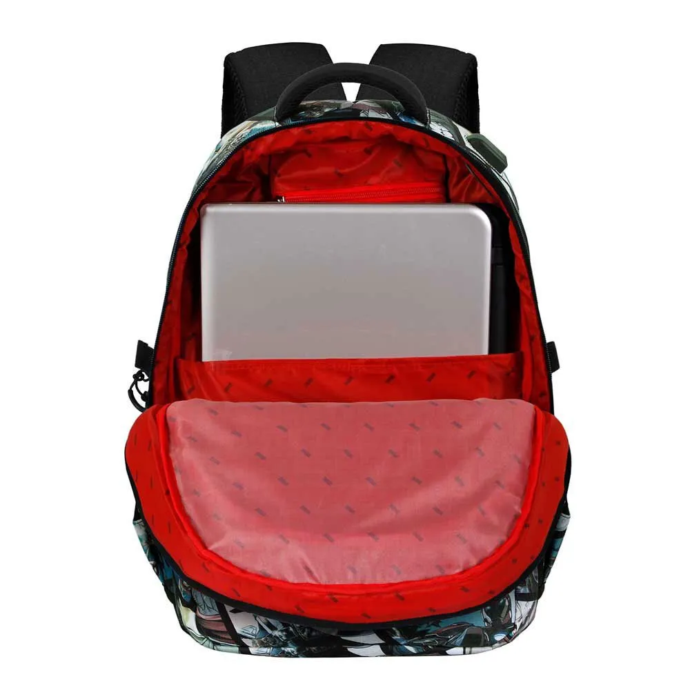 Karactermania Marvel The Avengers React Plus Running Rucksack, Multicolor Karactermania Marvel The Avengers React Plus Running Rucksack, Multicolor