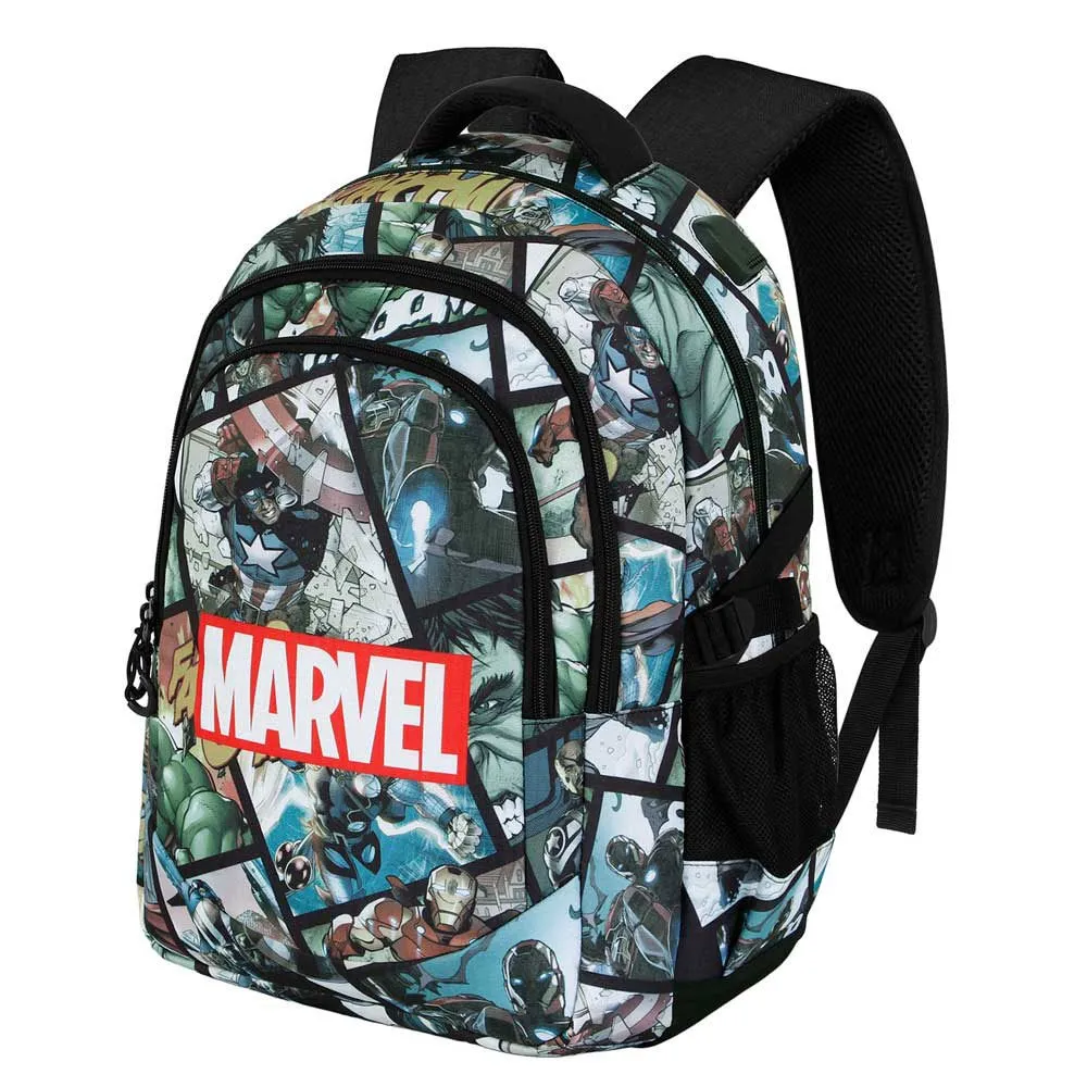 Karactermania Marvel The Avengers React Plus Running Rucksack, Multicolor Karactermania Marvel The Avengers React Plus Running Rucksack, Multicolor