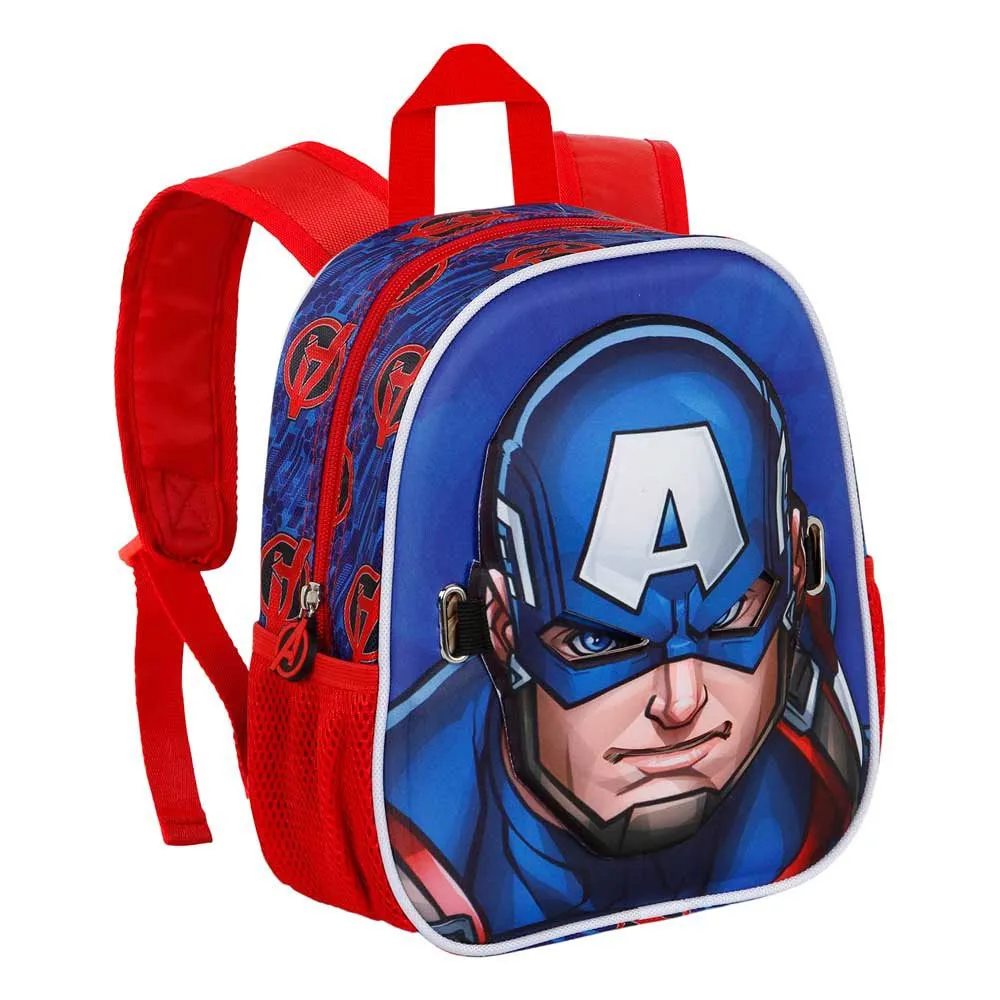 Karactermania Mask Captain America First Rucksack, Blue Karactermania Mask Captain America First Rucksack, Blue