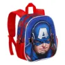 Karactermania Mask Captain America First Rucksack, Blue
