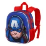 Karactermania Mask Captain America First Rucksack, Blue