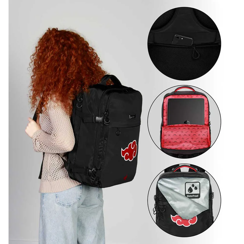 Karactermania Naruto Clouds Large Mercury 47x23x33 Cm Rucksack, Black