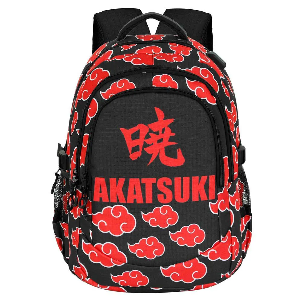 Karactermania Naruto Kanji Plus Running Rucksack, Black