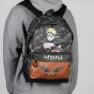 Karactermania Naruto Weapons Fan Hs 2.2 Rucksack, Black