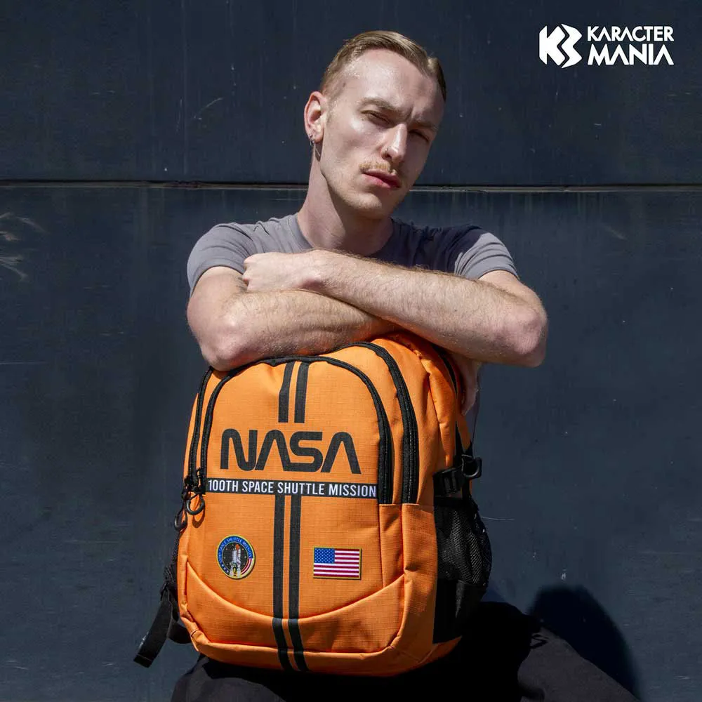 Karactermania Nasa Lines Plus Running Rucksack, Orange Karactermania Nasa Lines Plus Running Rucksack, Orange