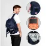 Karactermania Nasa Spaceship Mercury 40x20x25 Cm Rucksack, Dark blue
