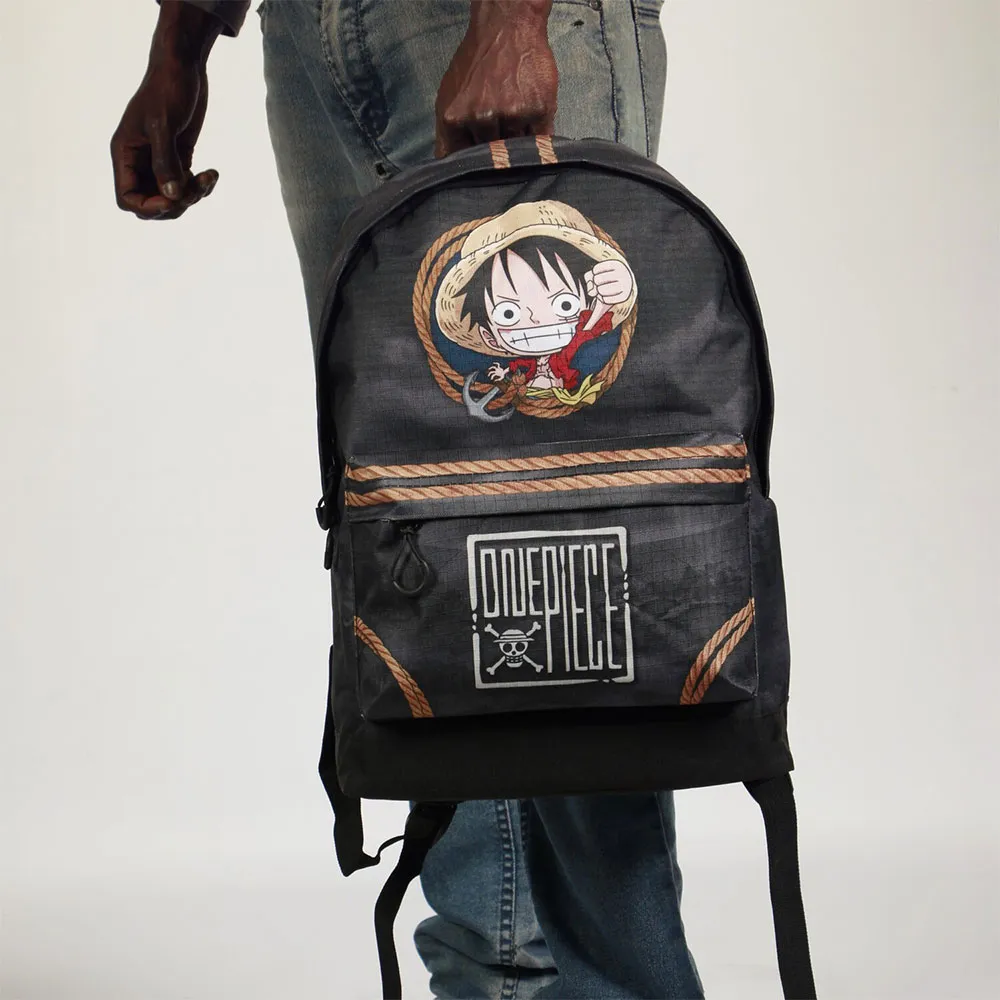 Karactermania One Piece Ropes Fan Hs 2.2 Rucksack, Black Karactermania One Piece Ropes Fan Hs 2.2 Rucksack, Black