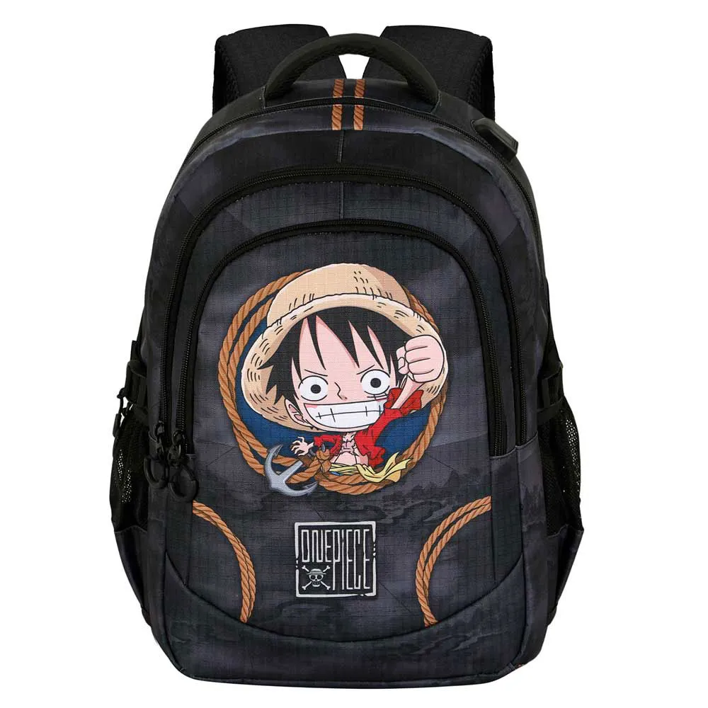 Karactermania One Piece Ropes Plus Running Rucksack, Black Karactermania One Piece Ropes Plus Running Rucksack, Black
