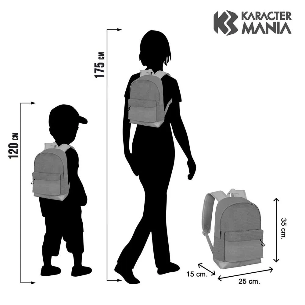 Karactermania One Piece Ropes Small Fan Hs Rucksack, Black Karactermania One Piece Ropes Small Fan Hs Rucksack, Black