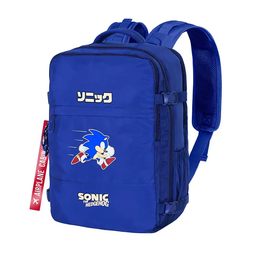 Karactermania Sonic The Hedgehog Sega Action Mercury 40x20x25 Cm Rucksack, Blue