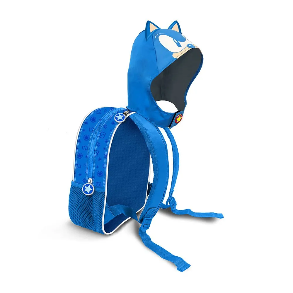 Karactermania Sonic The Hedgehog Sega Classic Rucksack, Blue Karactermania Sonic The Hedgehog Sega Classic Rucksack, Blue