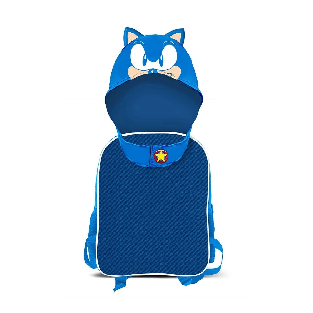 Karactermania Sonic The Hedgehog Sega Classic Rucksack, Blue Karactermania Sonic The Hedgehog Sega Classic Rucksack, Blue