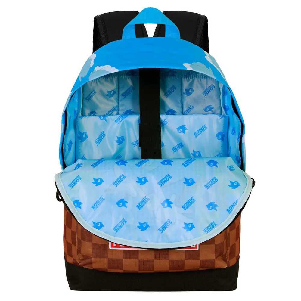 Karactermania Sonic The Hedgehog Sega Greenhill Rucksack, Multicolor Karactermania Sonic The Hedgehog Sega Greenhill Rucksack, Multicolor