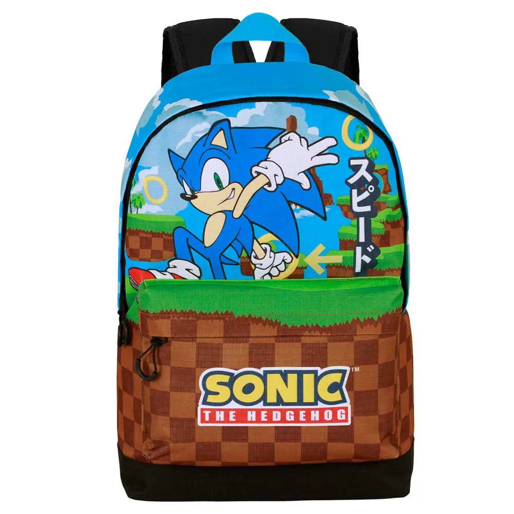 Karactermania Sonic The Hedgehog Sega Greenhill Rucksack, Multicolor Karactermania Sonic The Hedgehog Sega Greenhill Rucksack, Multicolor