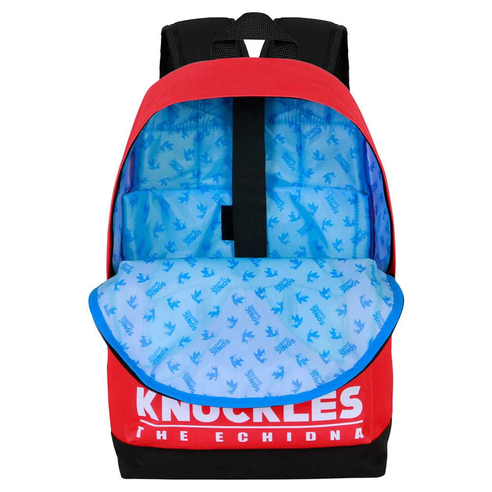 Karactermania Sonic The Hedgehog Sega Knuckles Sight Fan Hs 2.2 Rucksack, Red Karactermania Sonic The Hedgehog Sega Knuckles Sight Fan Hs 2.2 Rucksack, Red