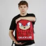 Karactermania Sonic The Hedgehog Sega Knuckles Sight Fan Hs 2.2 Rucksack, Red