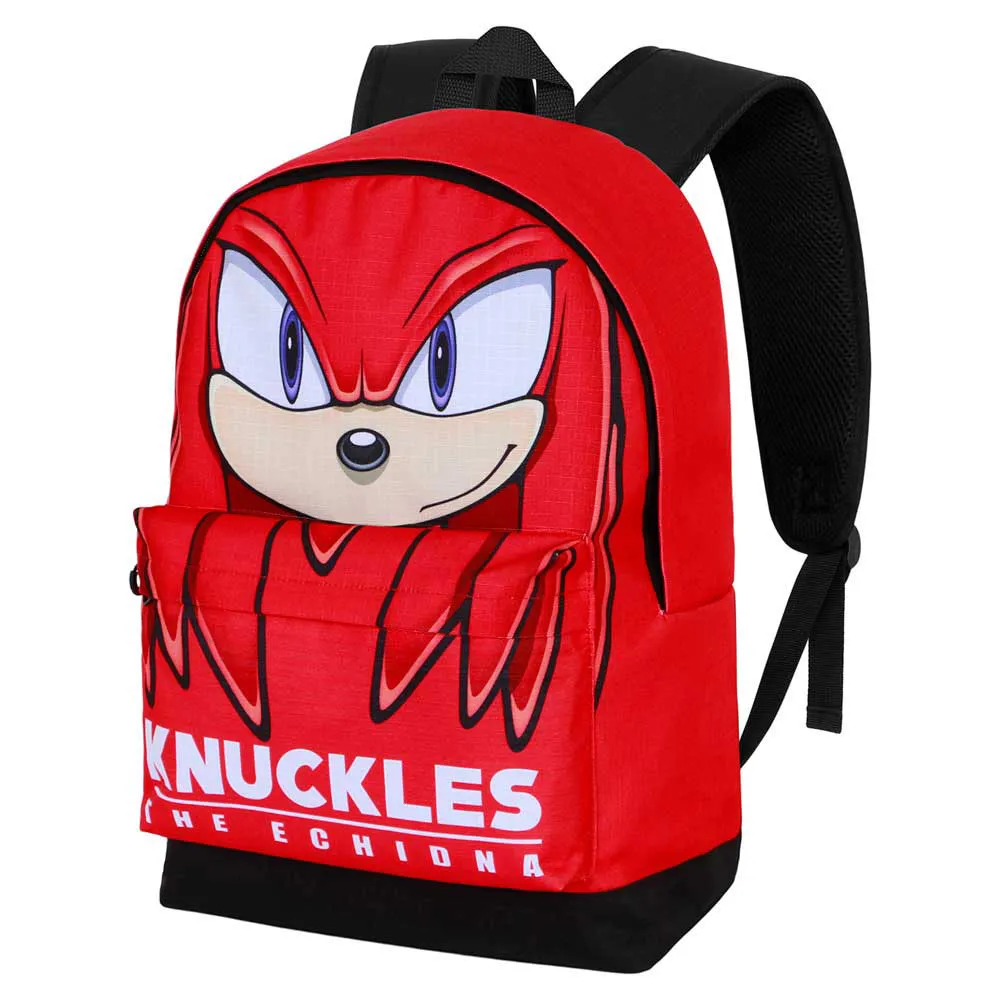 Karactermania Sonic The Hedgehog Sega Knuckles Sight Fan Hs 2.2 Rucksack, Red Karactermania Sonic The Hedgehog Sega Knuckles Sight Fan Hs 2.2 Rucksack, Red