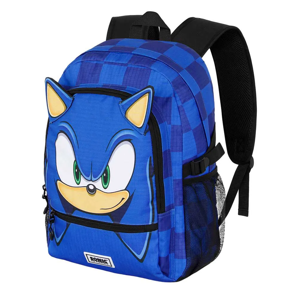 Karactermania Sonic The Hedgehog Sega Sight Fan Fight 2.2 Rucksack, Blue
