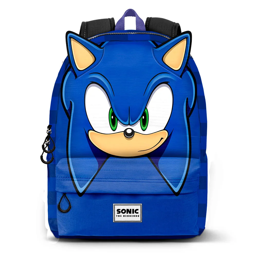 Karactermania Sonic The Hedgehog Sega Sight Fan Heady Hs Rucksack, Blue Karactermania Sonic The Hedgehog Sega Sight Fan Heady Hs Rucksack, Blue