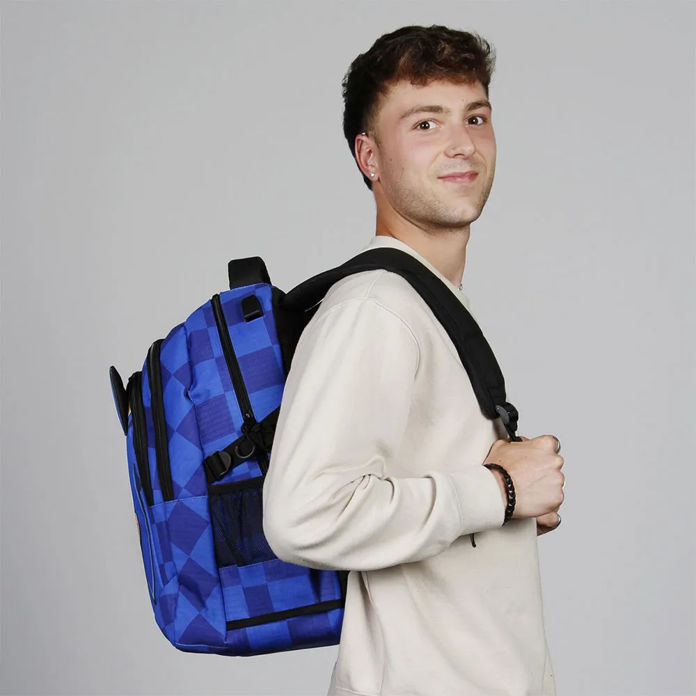 Karactermania Sonic The Hedgehog Sega Sight Plus Running Rucksack, Blue