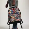 Karactermania Spiderman Hs Fan Rucksack 31x18x44 Cm, Multicolor