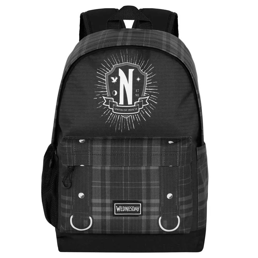 Karactermania Wednesday Chains Plus Hs Rucksack, Black Karactermania Wednesday Chains Plus Hs Rucksack, Black