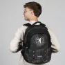 Karactermania Wednesday Chains Plus Running Rucksack, Black