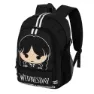 Karactermania Wednesday Cute Fan Fight 2.2 Rucksack, Grey