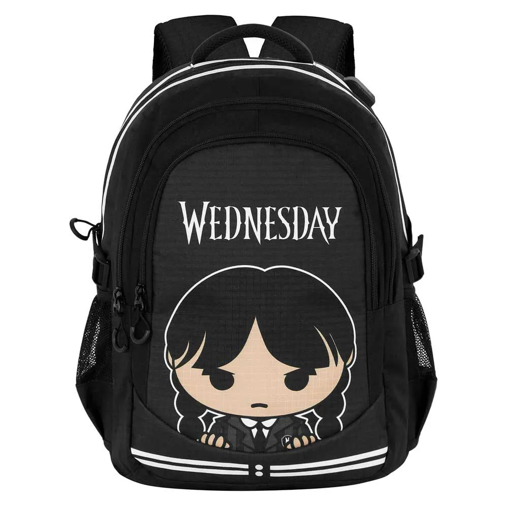 Karactermania Wednesday Cute Plus Running Rucksack, Grey