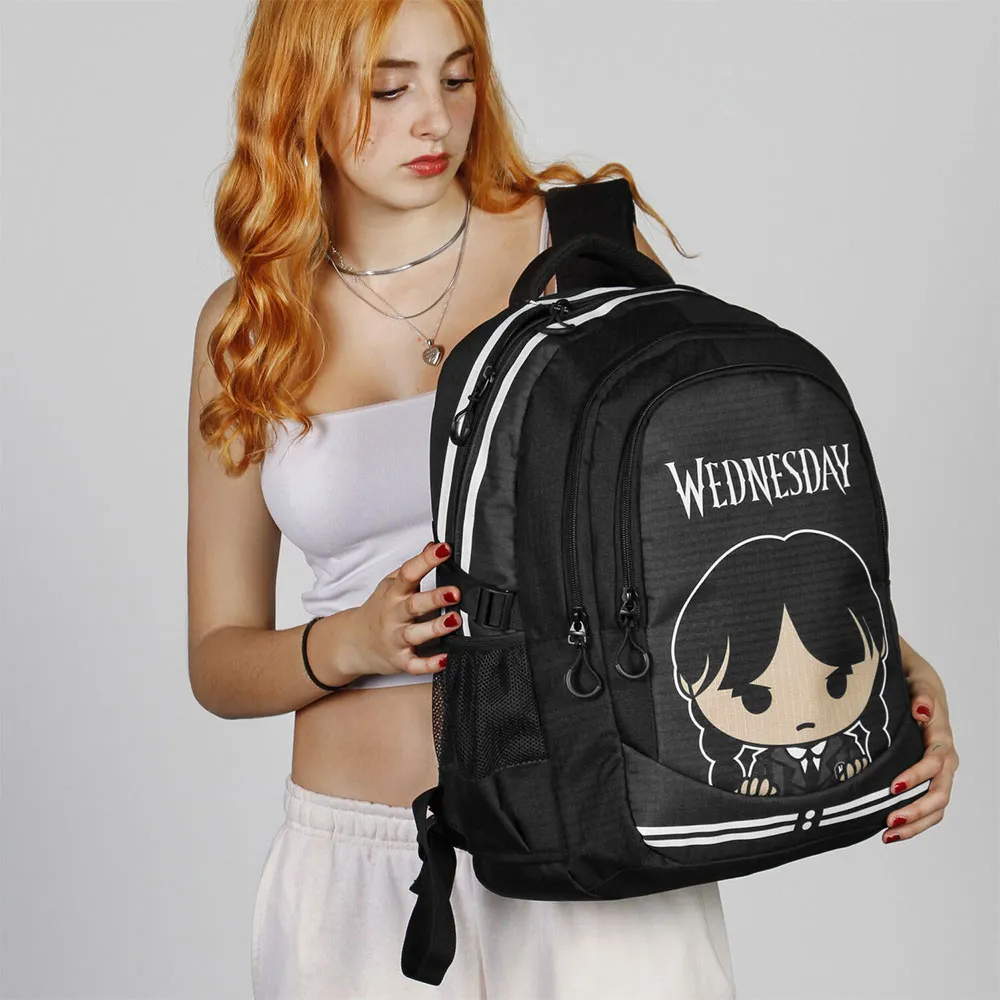 Karactermania Wednesday Cute Plus Running Rucksack, Grey