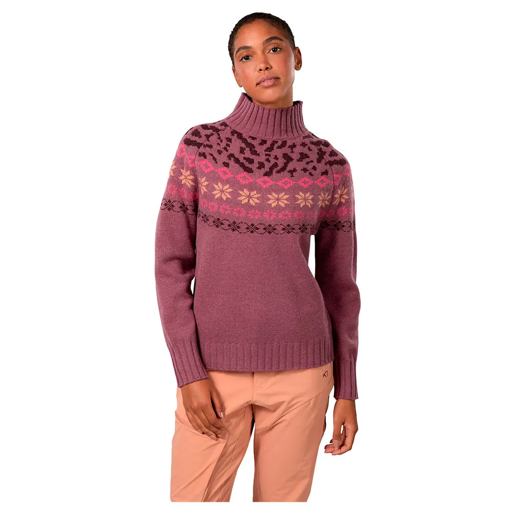 Kari Traa Ingrid Sweatshirt, Plum Kari Traa Ingrid Sweatshirt, Plum
