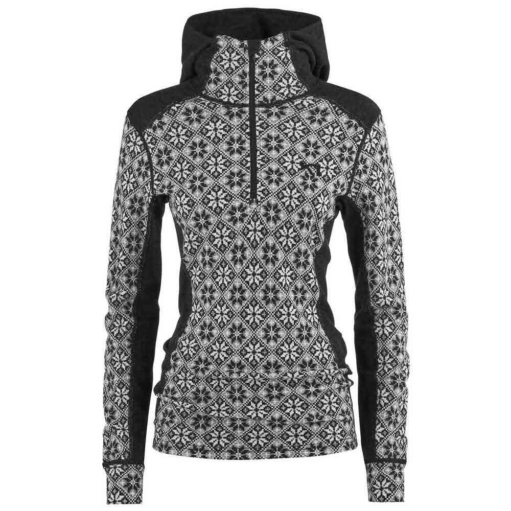 Kari Traa Rose Kapuzenpullover, Black, L