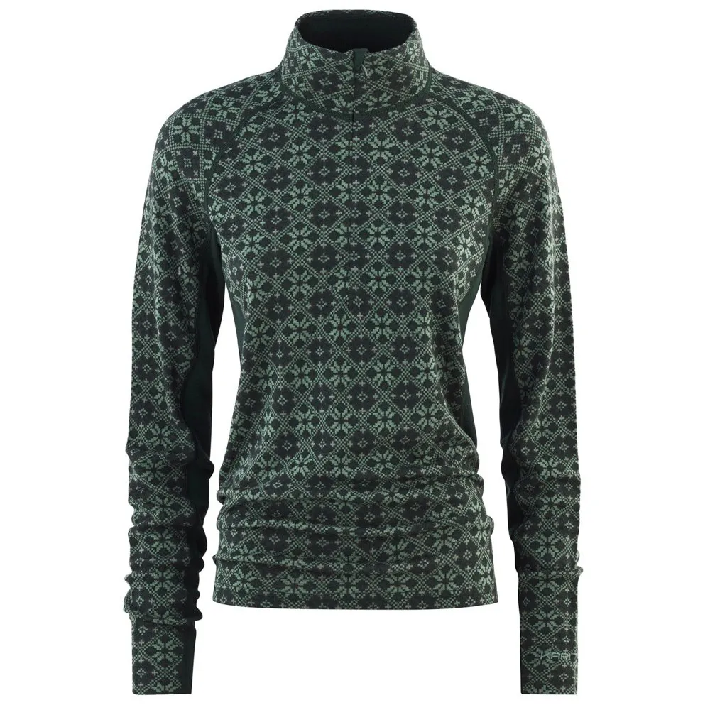 Kari Traa Rose Light Langarm-baselayer, Pine