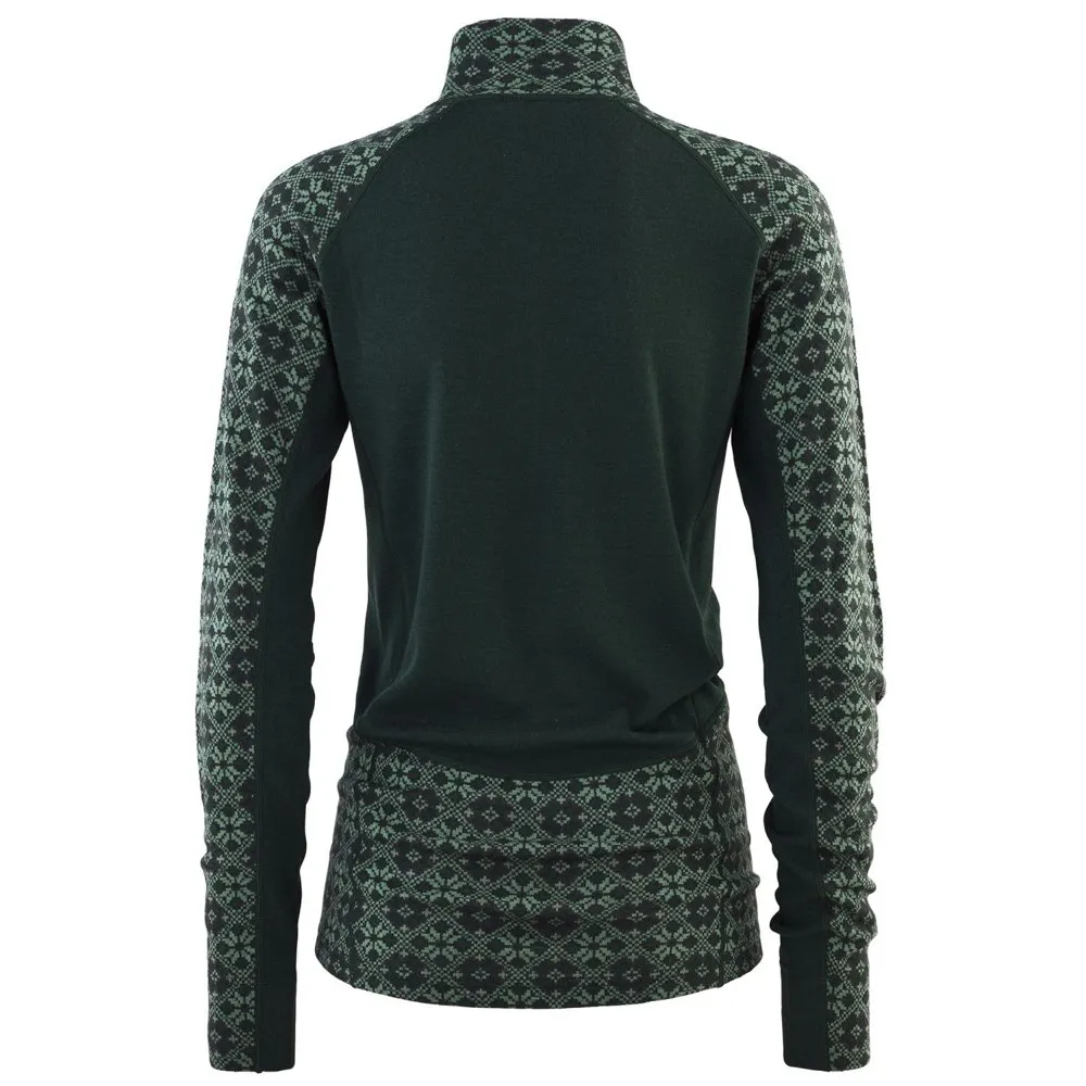 Kari Traa Rose Light Langarm-baselayer, Pine