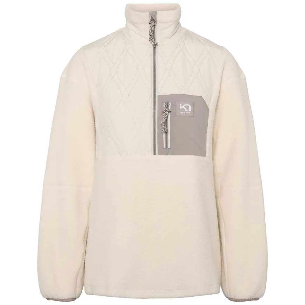 Kari Traa Rothe Halbreißverschluss-sweatshirt