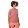 Dark dusty orange pink