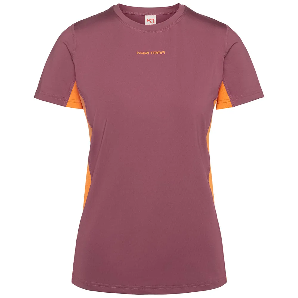 Kari Traa Tilda Kurzarm-t-shirt, Plum