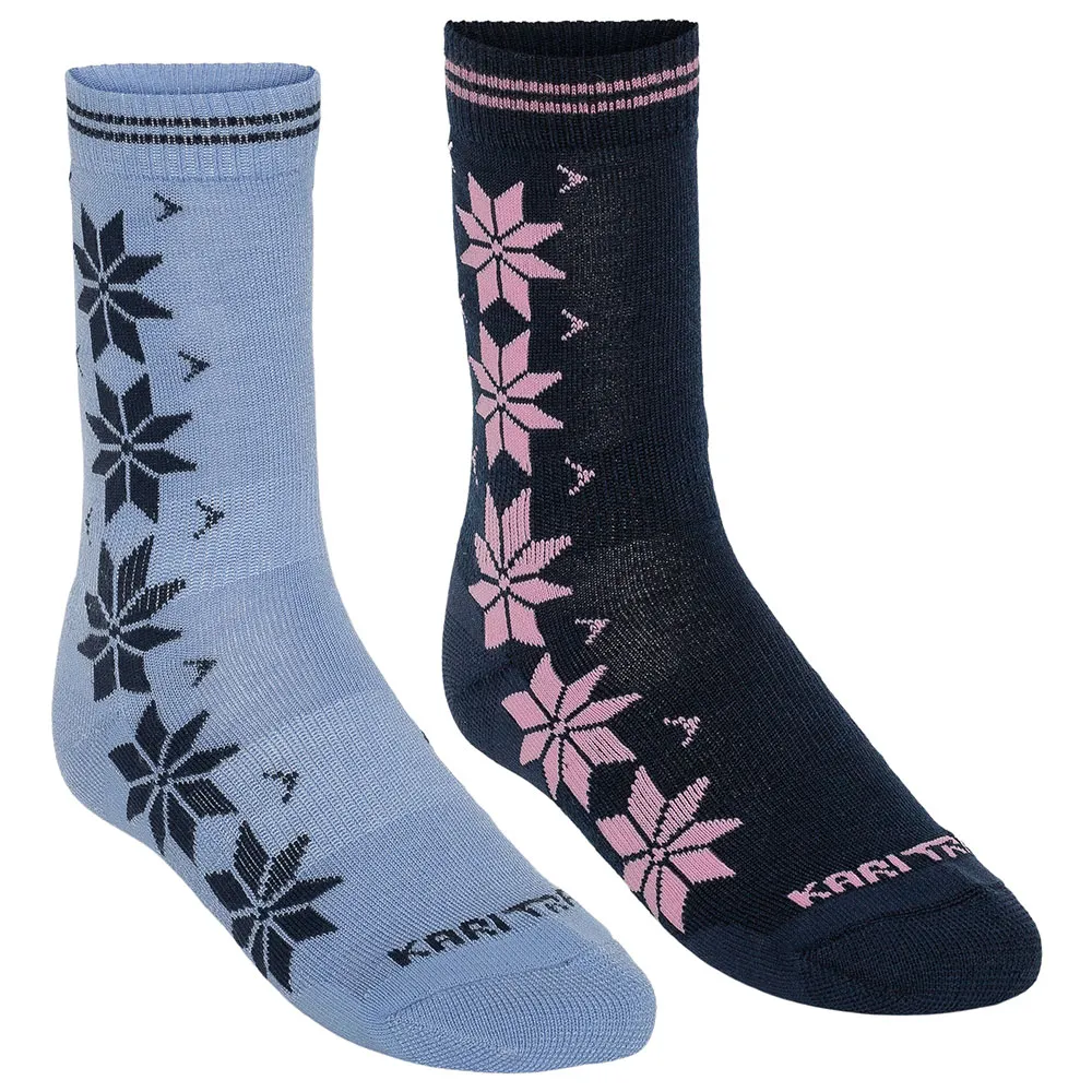 Kari Traa Vinst Crew-socken 2 Paare