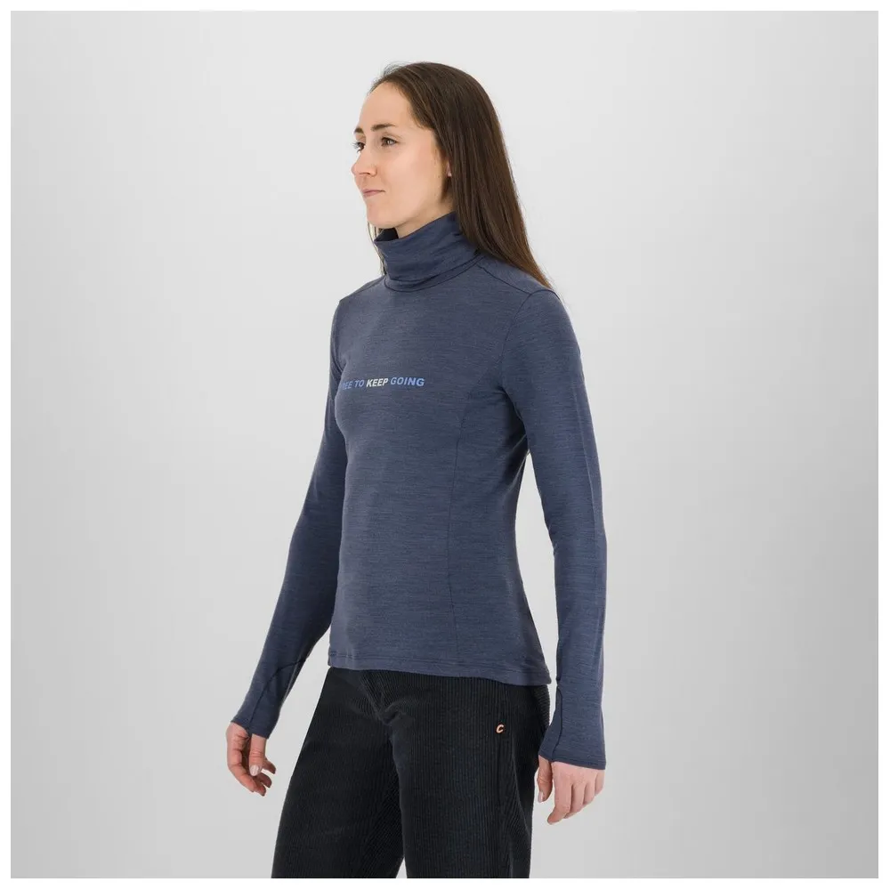 Karpos Coppolo Merino Highneck Pullover, Ombre blue