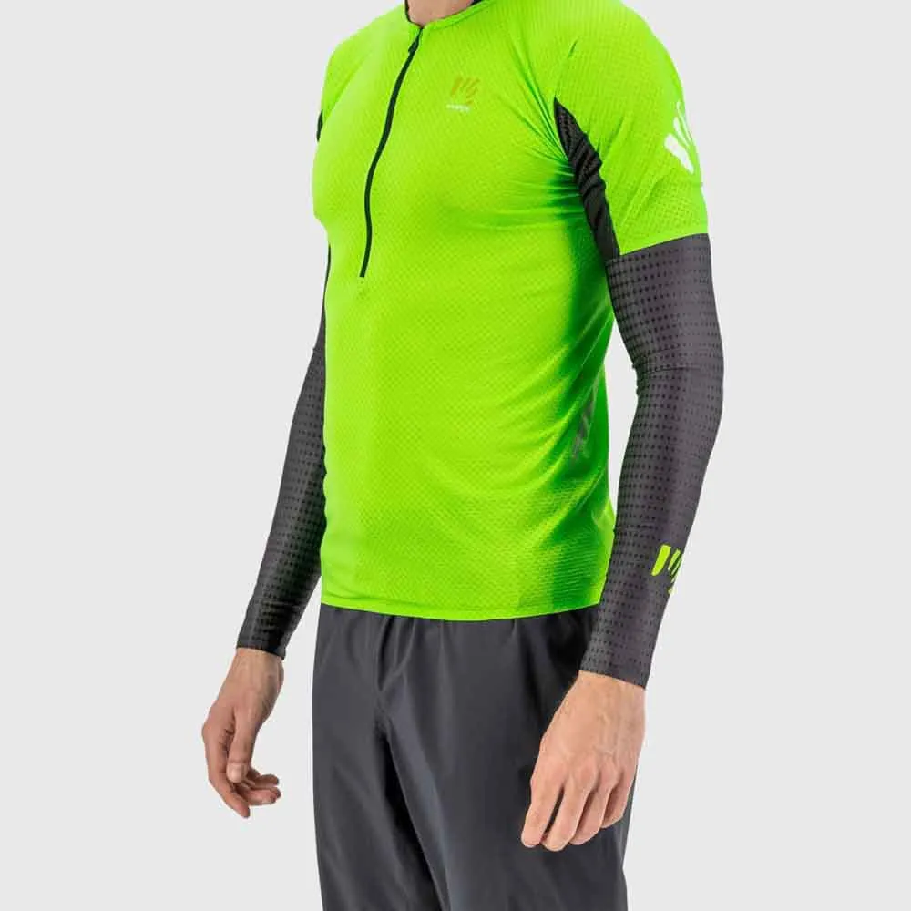 Karpos Lavaredo Plus Armwärmer, Black / green fluo Karpos Lavaredo Plus Armwärmer, Black / green fluo