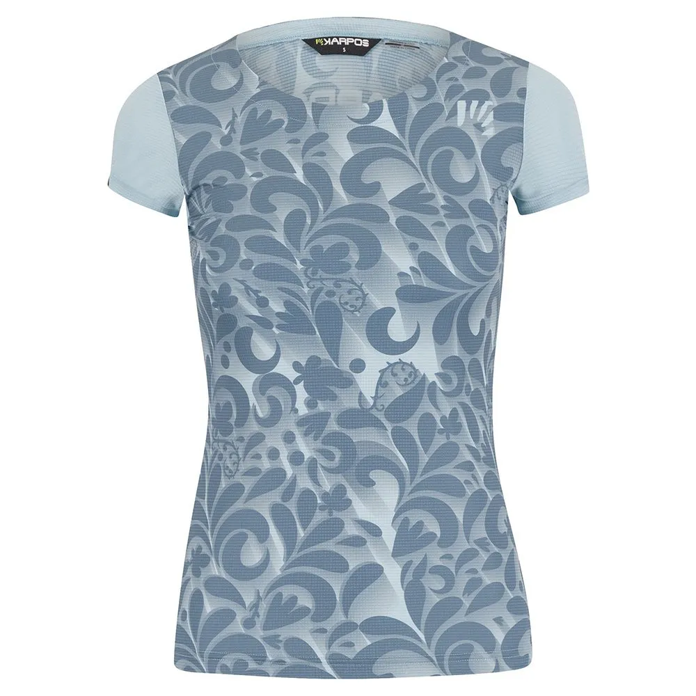Karpos Low Print Kurzarm-t-shirt, Aquamarine / spring lake Karpos Low Print Kurzarm-t-shirt, Aquamarine / spring lake