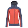 Hot coral / vintage indigo