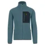 Karpos Rocchetta Evo Fleece Mit Durchgehendem Reißverschluss, Smoke blue / woodland gray